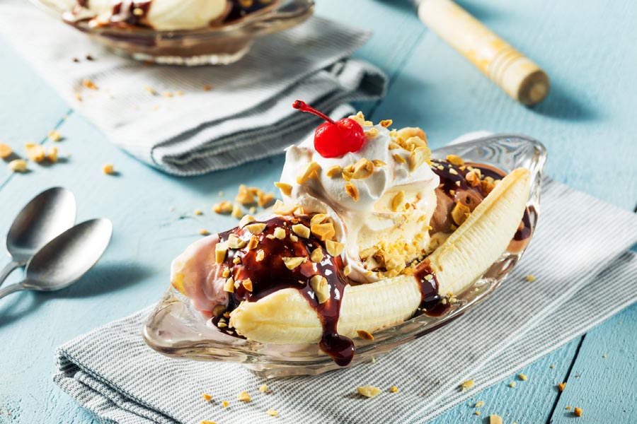Banana split